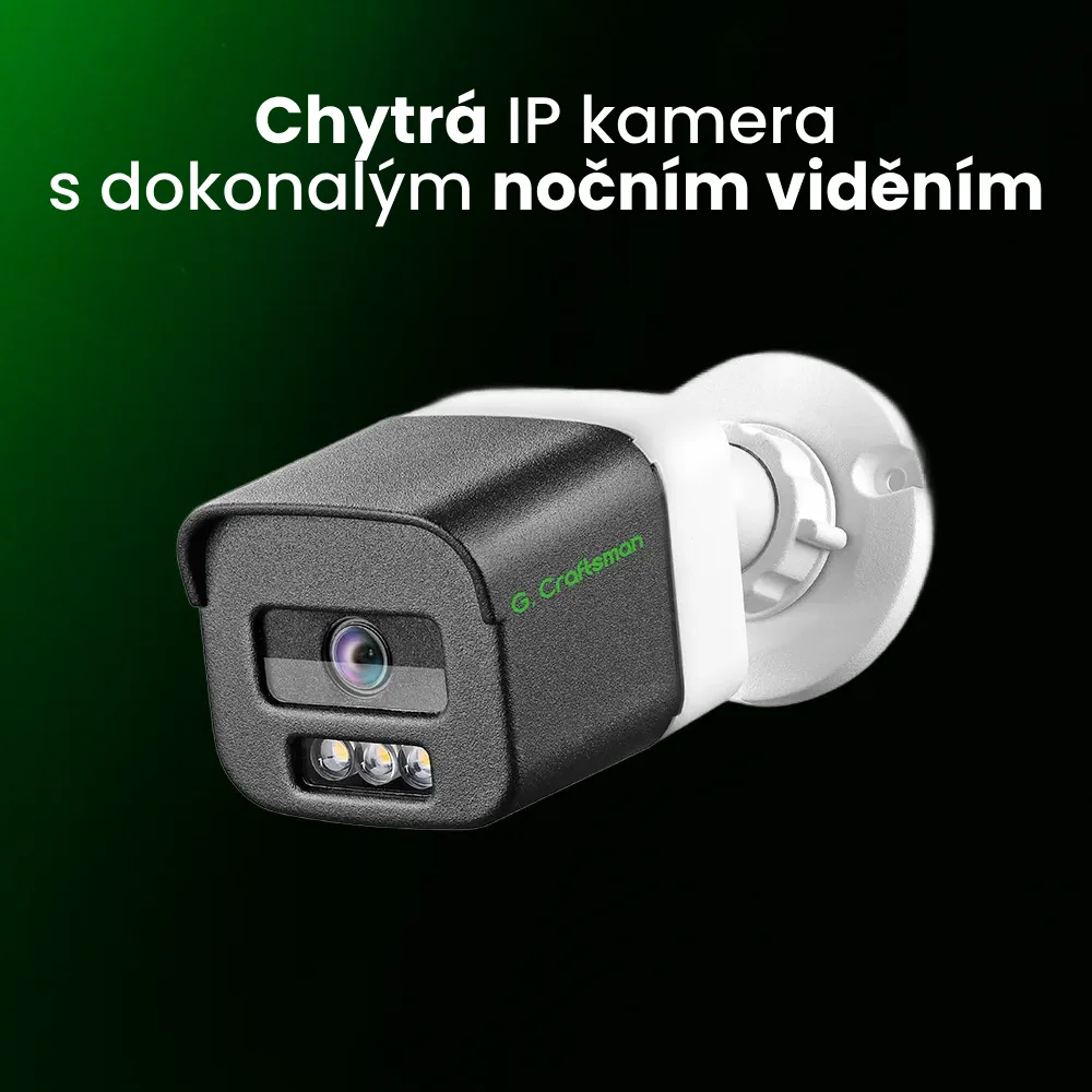 XM IP PoE kamera ColourVU- dokonalé noční vidění