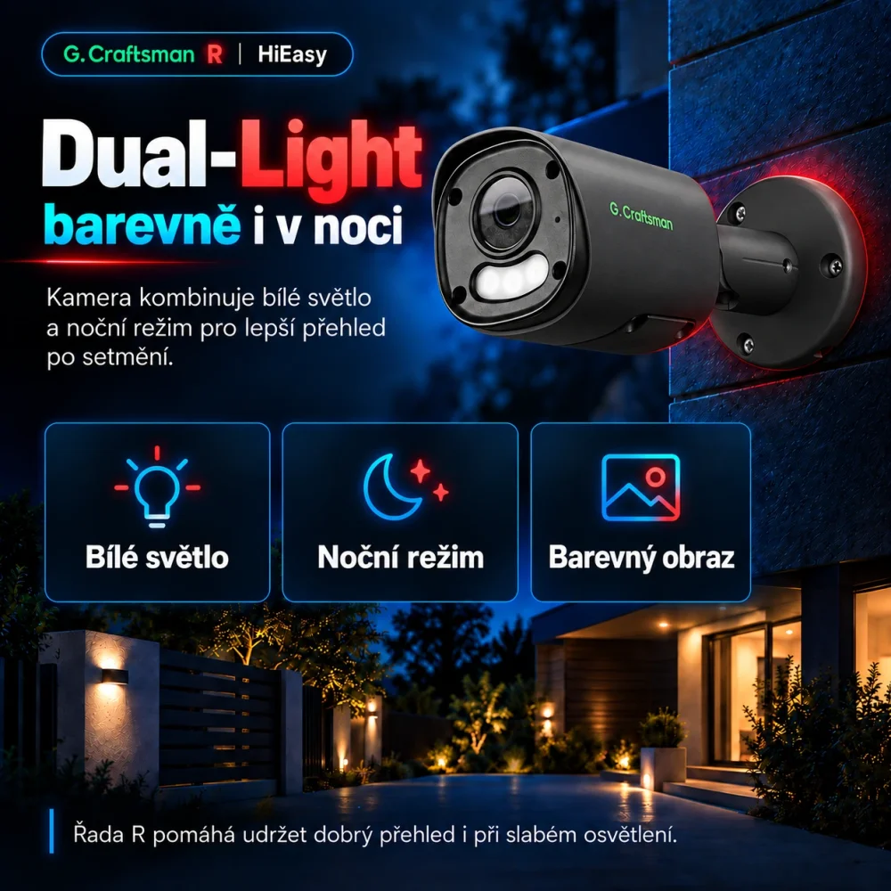 Dual Light noční dohled