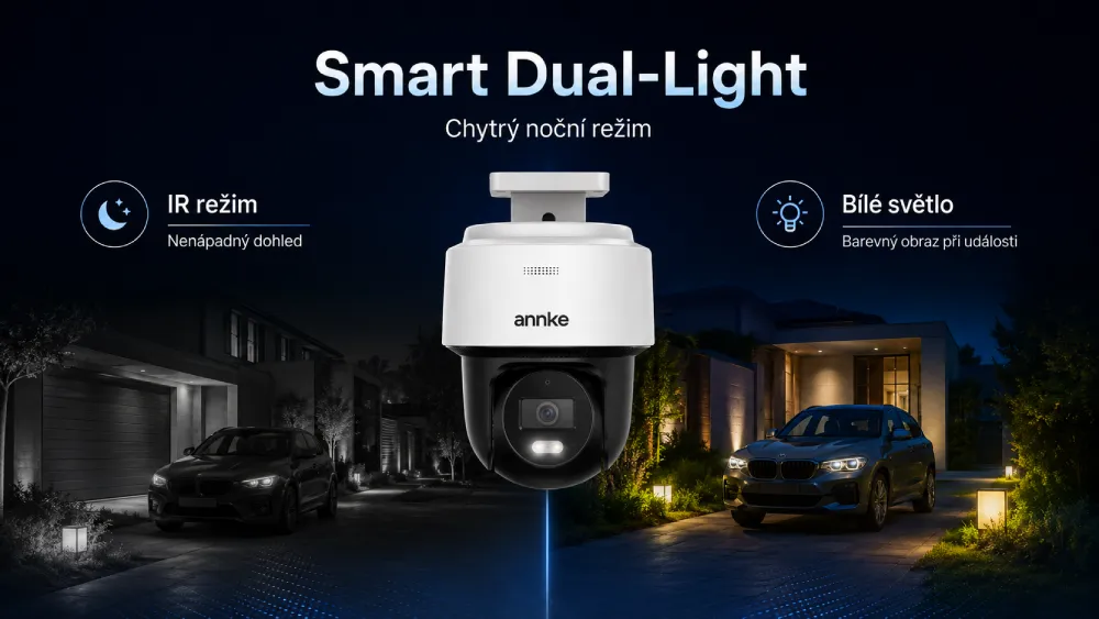 ANNKE CPT800 Smart Dual-Light noční vidění IR a bílé světlo