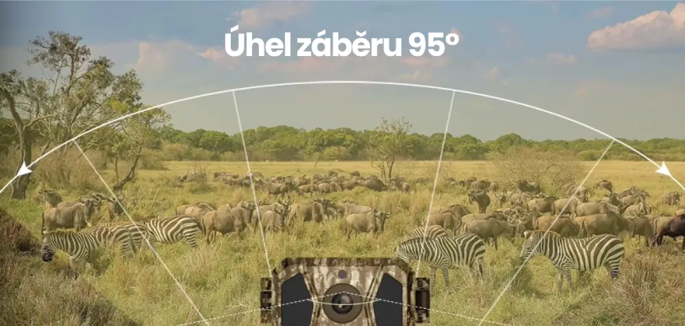 Fotopast Smartip 4G se solárem | Noční vidění, 4MP, mobilní aplikace