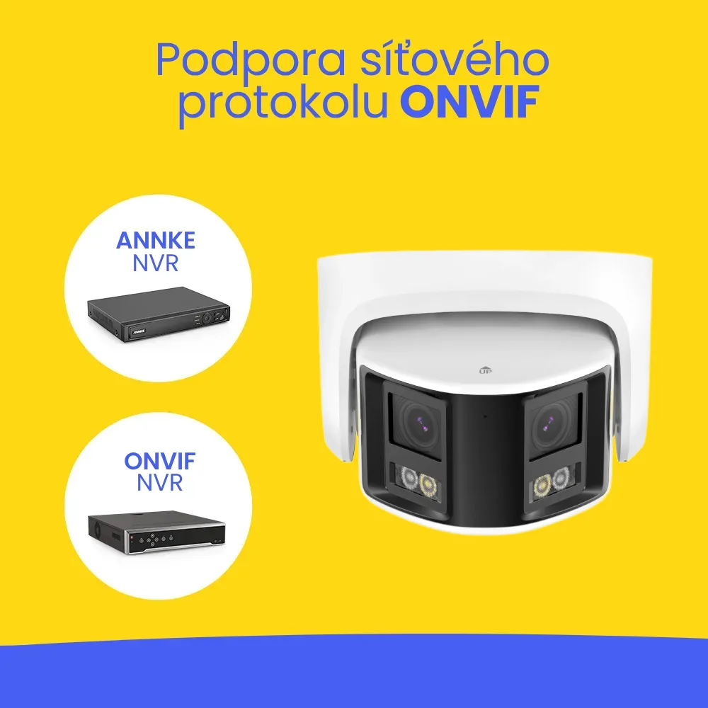 ANNKE PoE dual - Podpora ONVIF protokolu