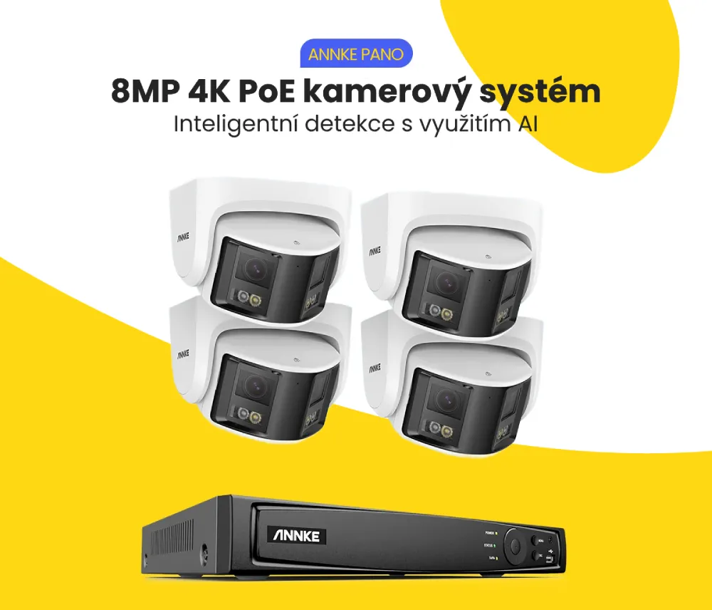 ANNKE PANO dokonalý kamerový 4K systém