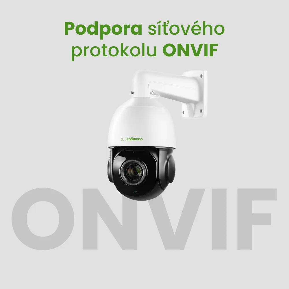 Podpora ONVIF protokolu