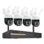 3MP WiFi kamerový set, 4 otočné kamery, Ese