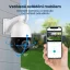 5MP venkovní otočná wifi kamera, 36x hybridní ZOOM, iCs