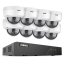 5MP IP PoE kamerový set, DOME antivandal kamery, Hik - Počet kamer: 8 kamer, 5MP PoE DOME, anti-vandal