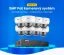 5MP IP PoE kamerový set, 4 DOME antivandal kamery, H