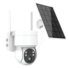 4MP WiFi otočná kamera na baterie se solárním panelem, iCs