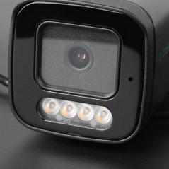 8MP IP PoE pevná kamera STARLIGHT, černá, XM