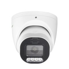 8MP IP PoE turret kamera, bílá, Vid