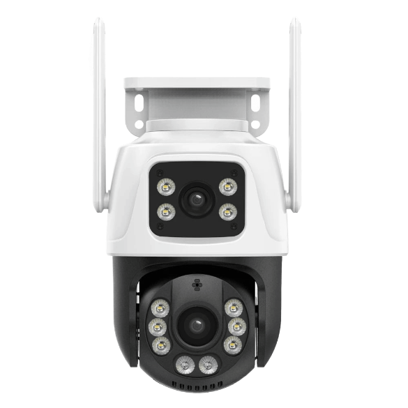 8MP duální otočná WiFi kamera