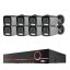 8MP IP PoE kamerový set, 8 kamer, ColorVu, XM