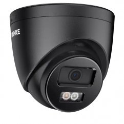 5MP IP PoE kamerový set, 4 turret černé kamery