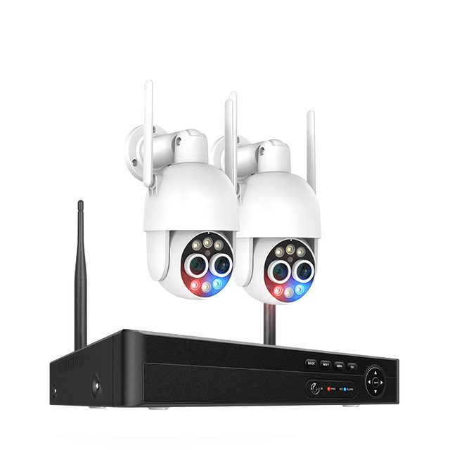 8MP WiFi kamerový systém, 2 otočné DUAL kamery, XM