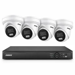8MP IP PoE kamerový set ANNKE NeuTracis, 4 kamery, AI vyhledávání, 2TB HDD