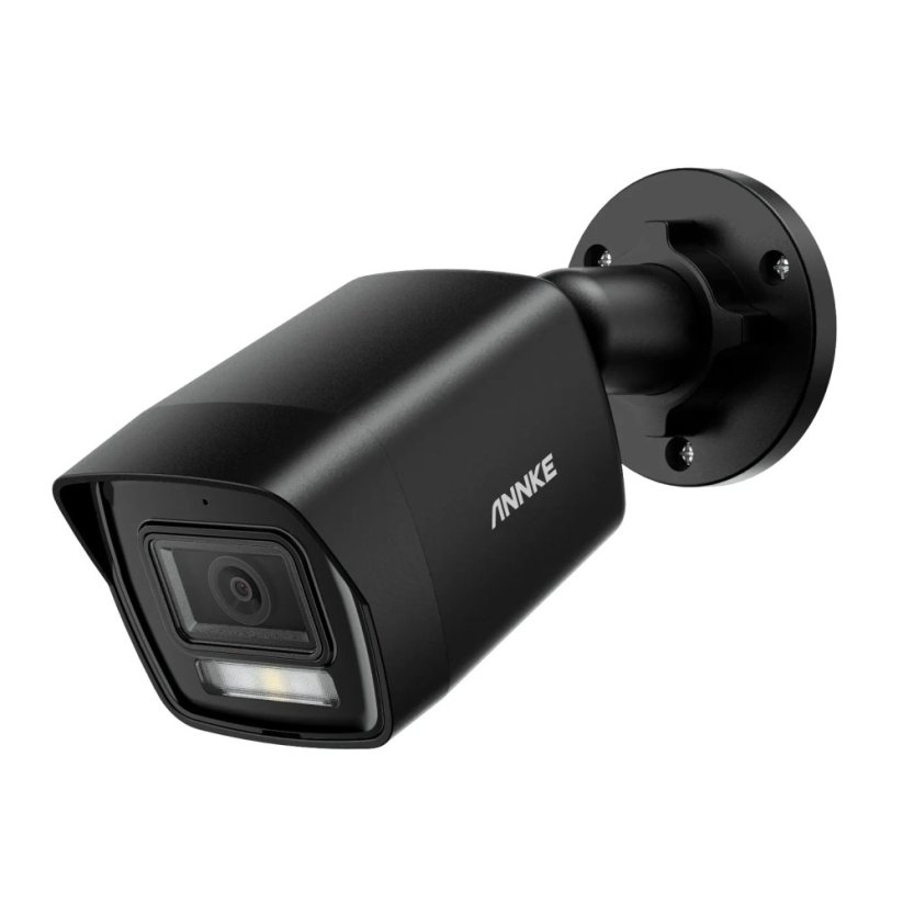 5MP IP PoE pevná kamera, černá, H