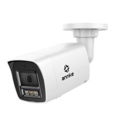 8MP IP PoE pevná kamera, bílá, H