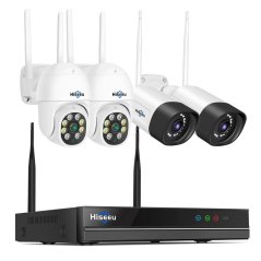 5MP WiFi kamerový set, 2 otočné a 2 pevné kamery, Ese