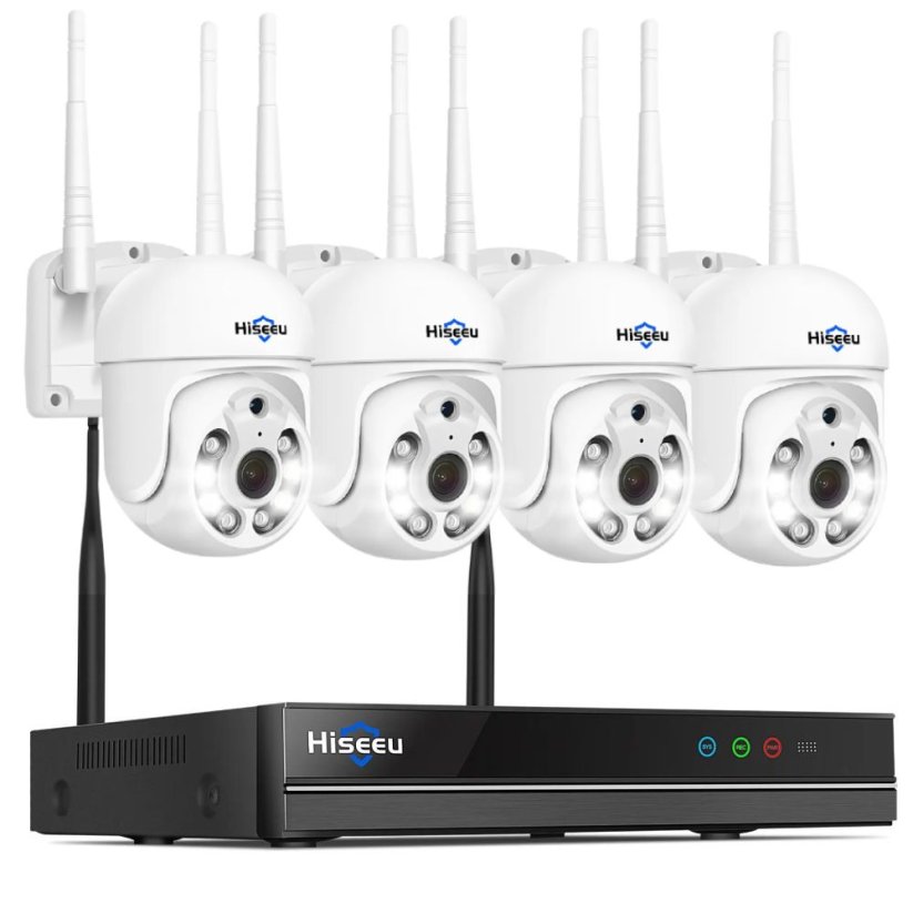 5MP WiFi kamerový set, 4 otočné kamery, Ese