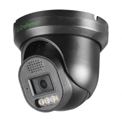 8MP PoE turret kamera, Dual Light, černá, řada R