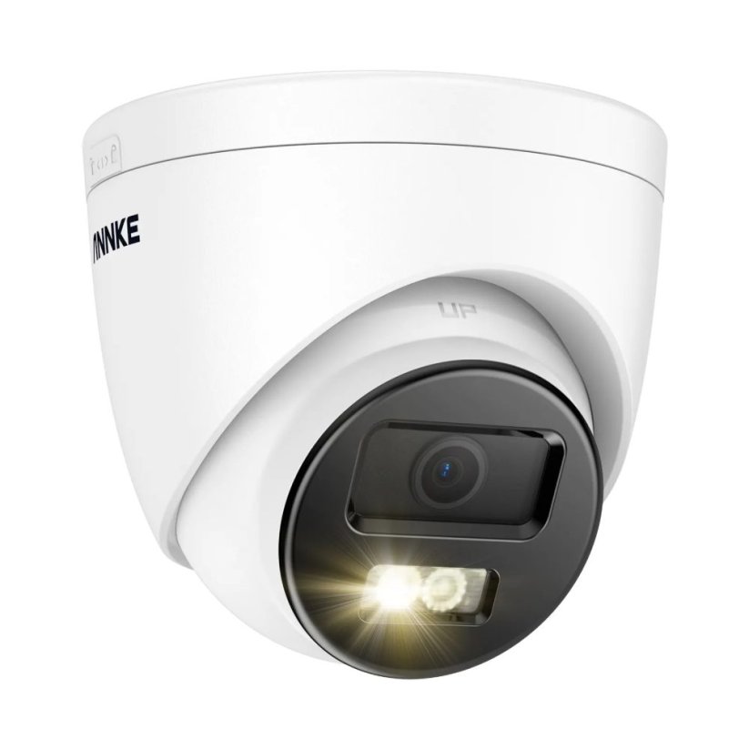 12MP IP PoE turret kamera, bílá, H