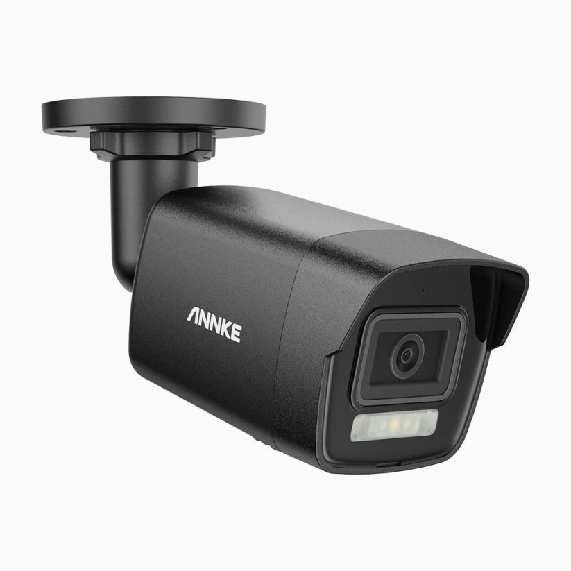 5MP IP PoE pevná kamera, černá, H