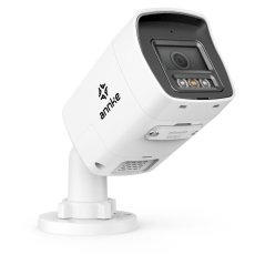 8MP IP PoE pevná kamera, bílá, H