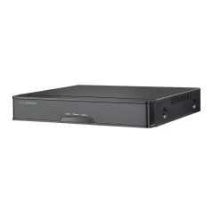 16kanálový PoE NVR rekordér, 8× PoE, 8MP, řada R