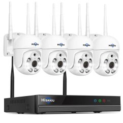 5MP WiFi kamerový set, 4 otočné kamery, Ese