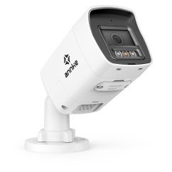 8MP IP PoE pevná kamera, bílá, H