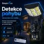 6MP 4G SIM duální otočná kamera na baterie se solárním panelem a lampou, Ese