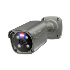 8MP IP PoE pevná kamera, šedá, XM