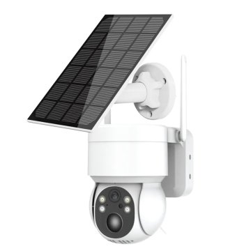 Chytrá PTZ venkovní WiFi kamera na baterie se solárním panelem
