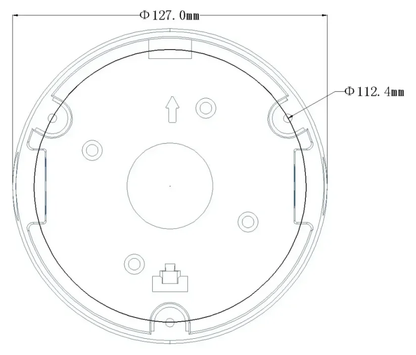 Instalační krabice pro DOME kamery Videolink