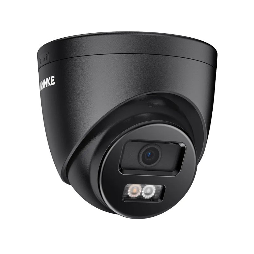 5MP IP PoE turret kamera, černá, H