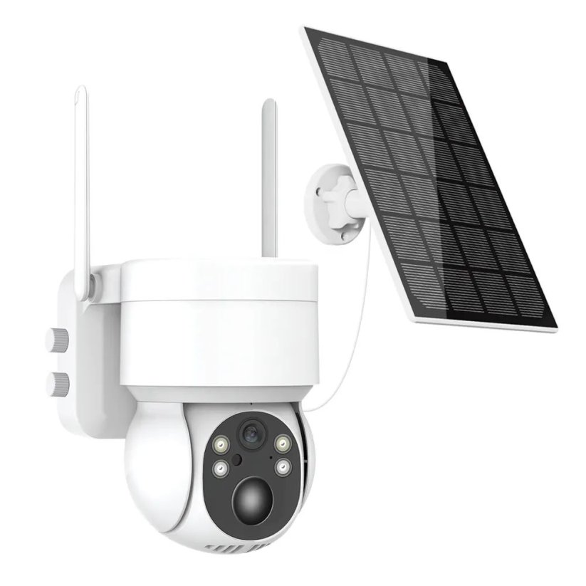 4MP WiFi otočná kamera na baterie se solárním panelem, iCs