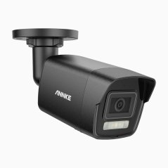 5MP IP PoE pevná kamera, černá, H