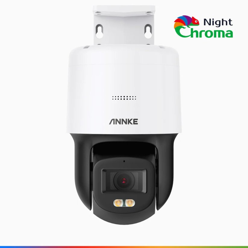 5MP IP PoE PTZ kamera, NightChroma, H