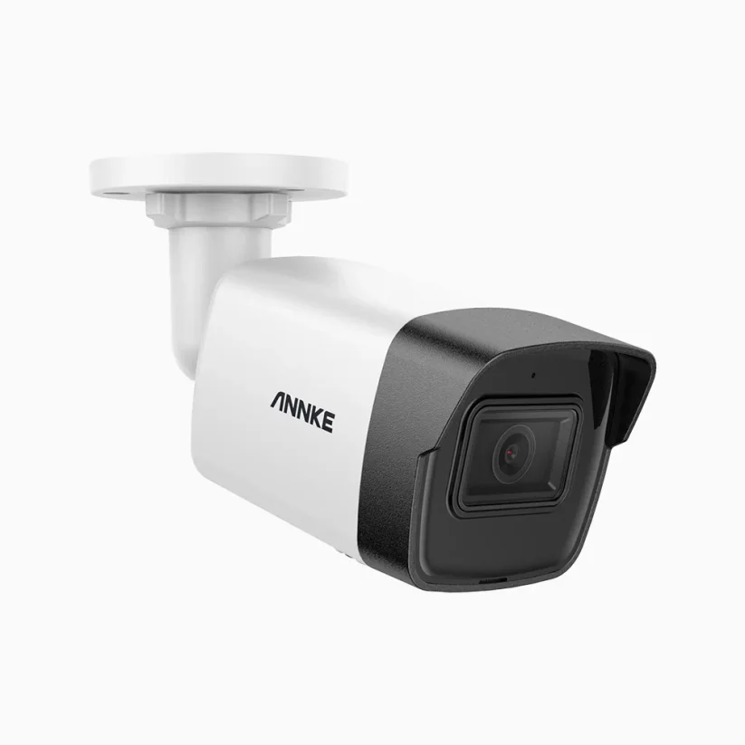5MP IP PoE pevná kamera, bílá, bullet, H