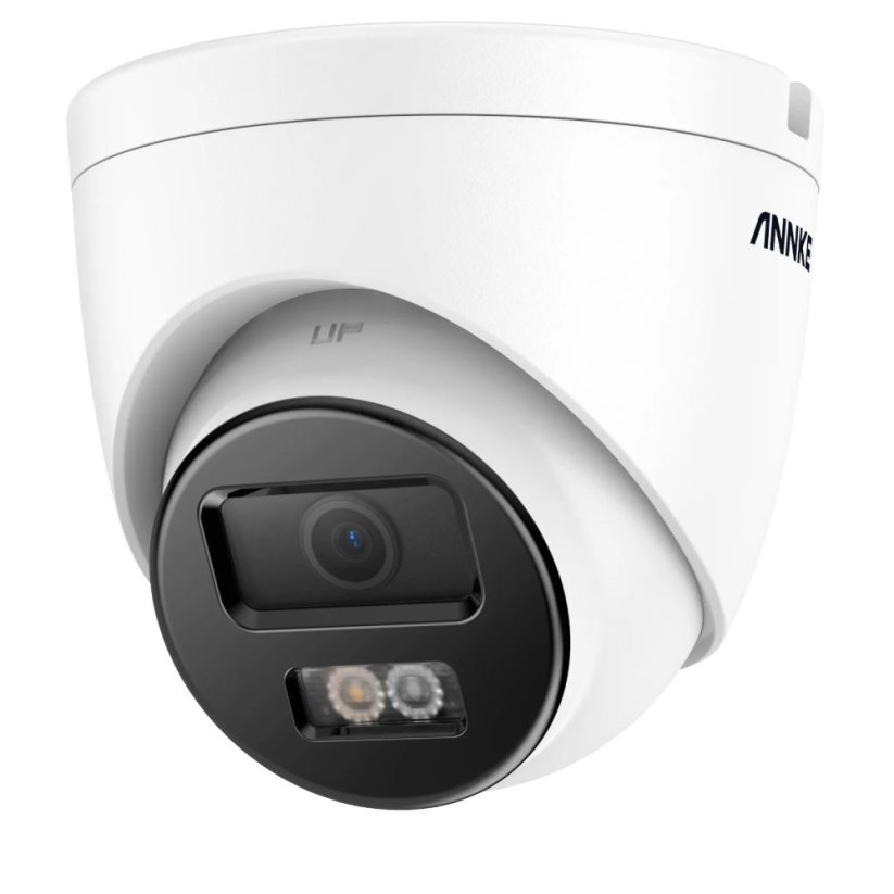 12MP IP PoE turret kamera, bílá, Hik