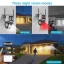 6MP duální otočná WiFi kamera, černošedá, iCs