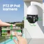 8MP IP PoE otočná kamera, 20x optický ZOOM, Vid