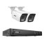 8MP IP PoE kamerový set, 2 pevné kamery, Hik