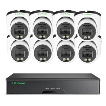Vid PoE kamery a NVR - Objektiv - 3.6mm