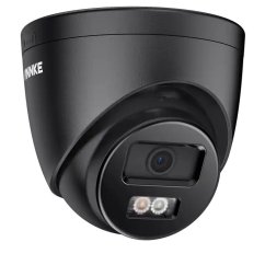 5MP IP PoE kamerový set, 4 turret černé kamery, H