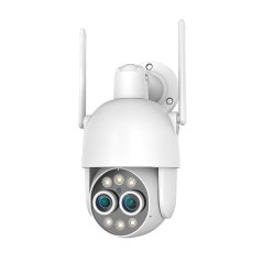 8MP duální otočná WiFi kamera s hybridním zoomem, iCs