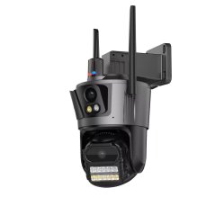 9MP venkovní otočná wifi kamera, 3 objektivy, iCs