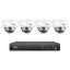 12MP IP PoE kamerový set, 4 antivandal kamery, H