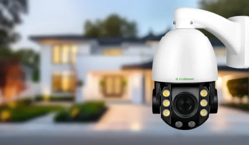 8MP IP PoE otočná kamera, 20x optický ZOOM, Vid