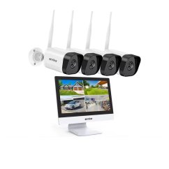 5MP WiFi kamerový systém s 12" LCD monitorem, 4 kamery, Ese